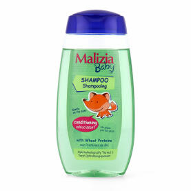 Malizia Baby shampoo mit Weizenproteinen 300 ml keine Tränen Formel