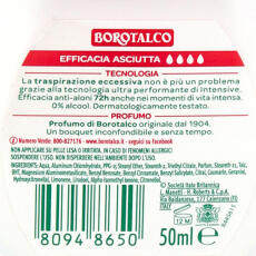 BOROTALCO ROBERTS Intensive deo roll on with Micro-talc 50 ml