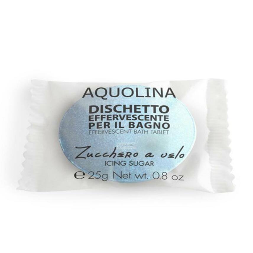 Aquolina Icing Sugar bathing effervescent disk 25g