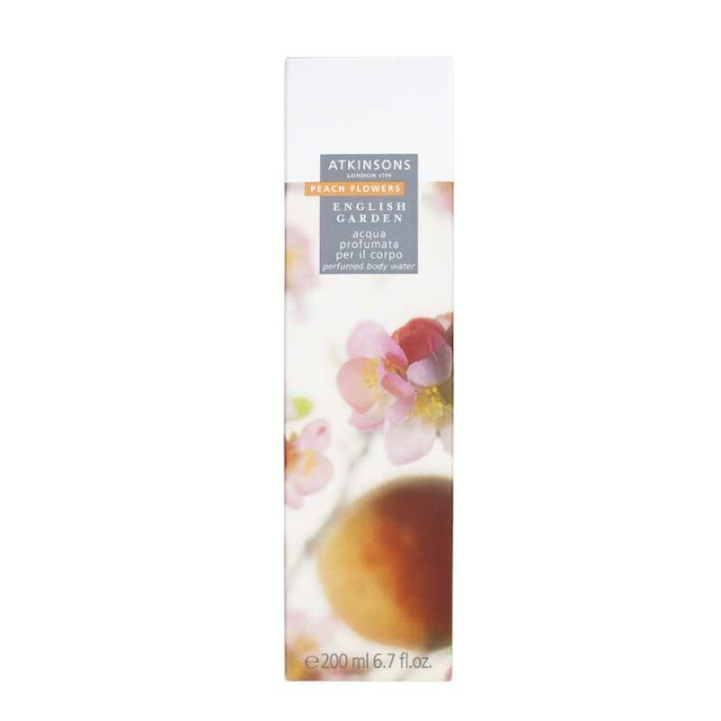 Atkinsons English Garden Peach Flowers K&ouml;rperwasser 200 ml vapo