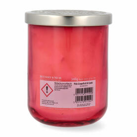 Heart & Home Duftkerze Pink Grapefruit & Cassis Grosses Glas 340 g