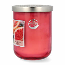 Heart &amp; Home Scented candle Pink Grapefruit &amp; Cassis Large Jar 340 g / 11.99 oz.