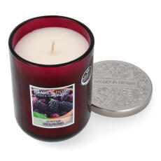 Heart &amp; Home Duftkerze Simply Mulberry Gro&szlig;es Glas 340 g