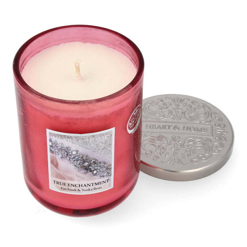 Heart &amp; Home Duftkerze True Enchantment Gro&szlig;es Glas 340 g