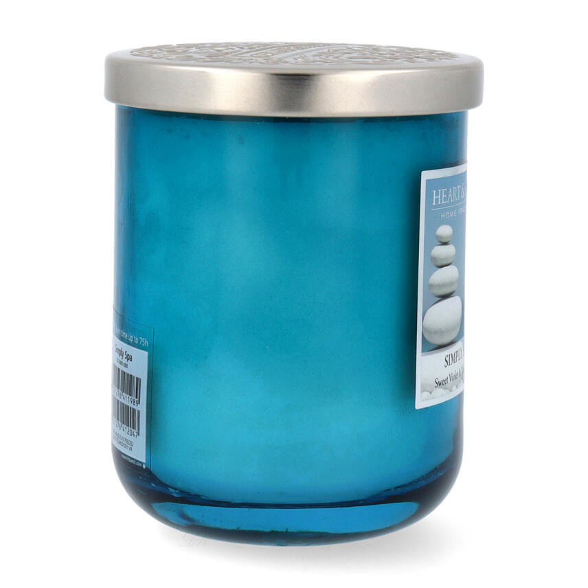 Heart &amp; Home Duftkerze Simply Spa Gro&szlig;es Glas 340 g