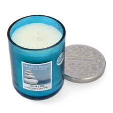 Heart &amp; Home Duftkerze Simply Spa Gro&szlig;es Glas 340 g