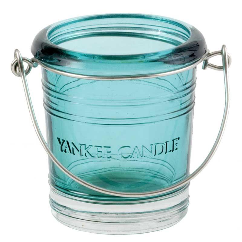 Yankee Candle Bucket Votiv Glas T&uuml;rkis