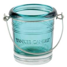 Yankee Candle Bucket Votiv Glas T&uuml;rkis