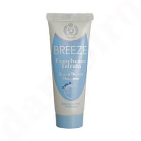 Breeze Bath Shower Foam & Shampoo FRESCHEZZA TALCATA 50 ml - travel edition