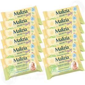 MALIZIA Baby Feuchttücher mit Kamilleextrakt ohne Alkohol 12x 72 Stk.