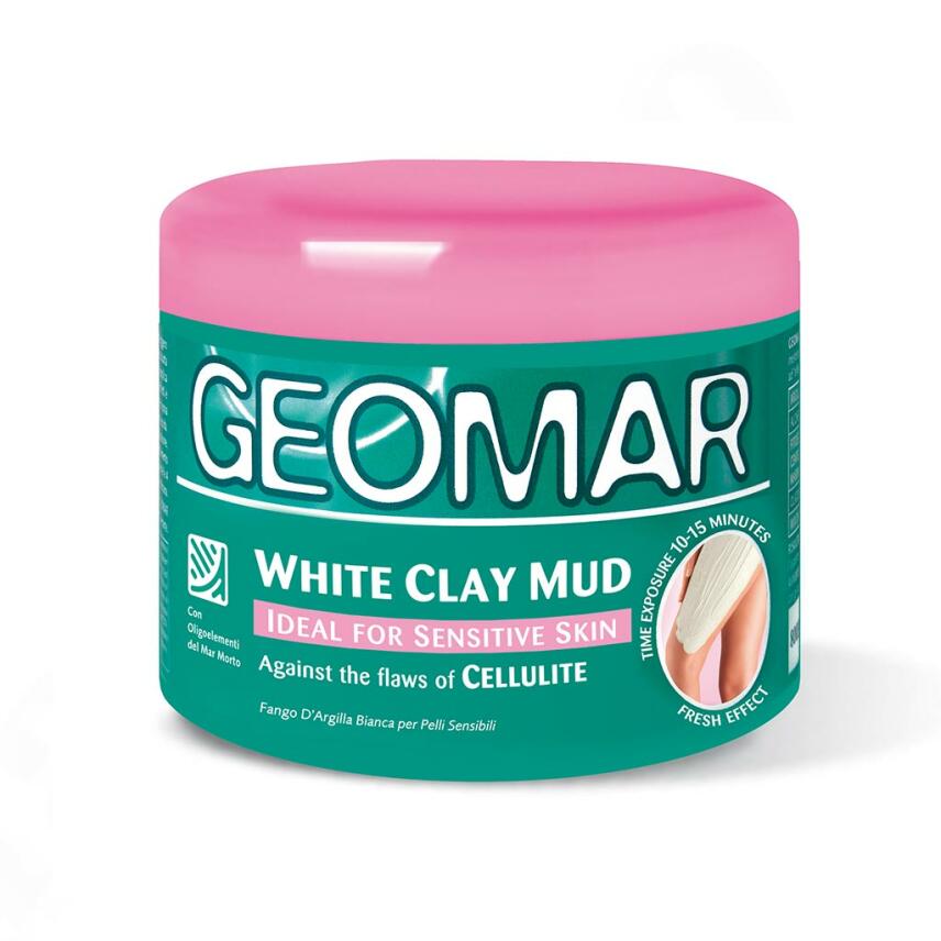 GEOMAR White Clay Mud Fango 6 x 500 ml