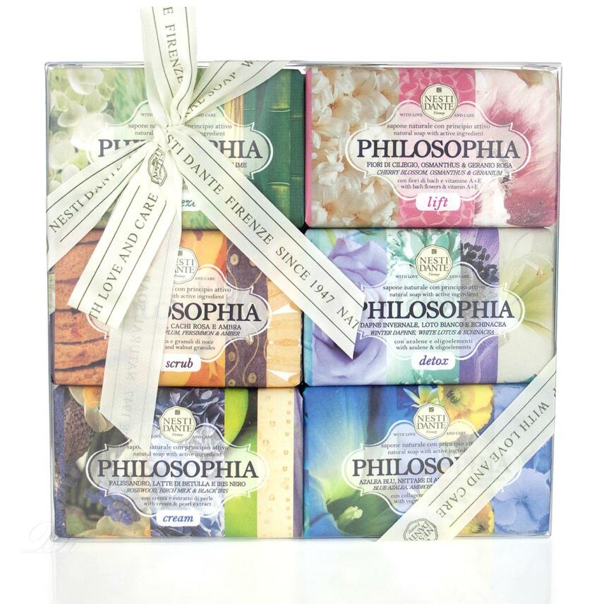 Nesti Dante soap&acute;s Gift Set Philosophia Collection (6x 150g)