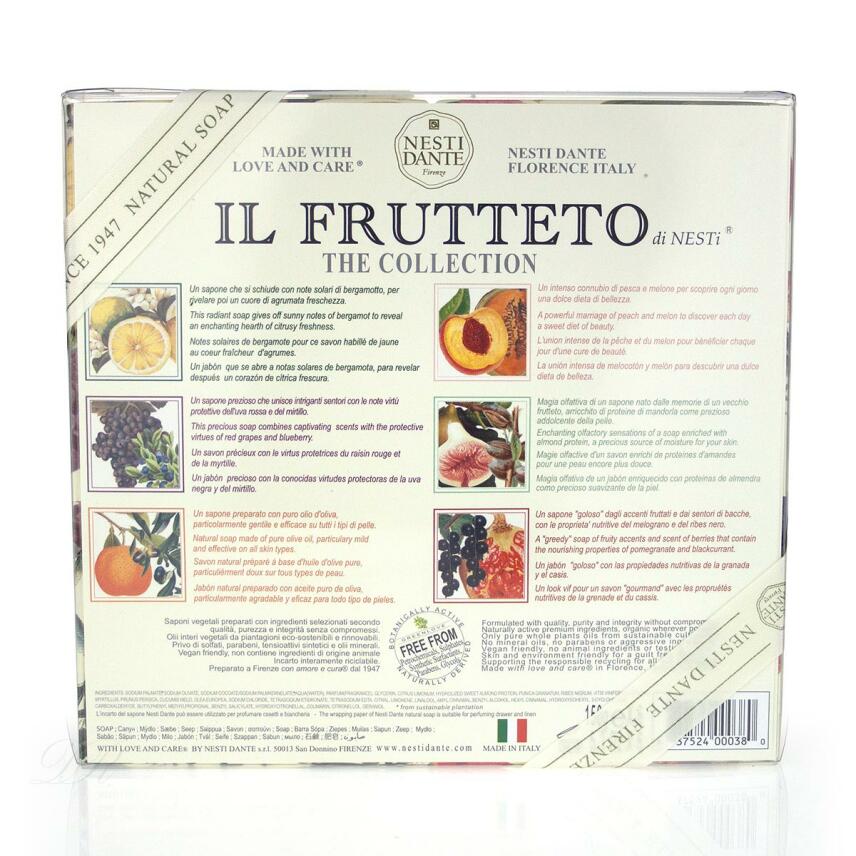 Nesti Dante soap&acute;s Gift Set Il Fruttetto (6x 150g)