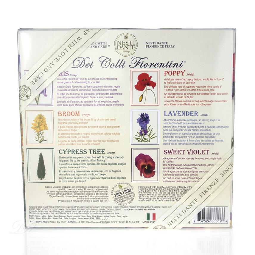Nesti Dante soap&acute;s Gift Set Dei Colli Fiorentini  (6x 150g)
