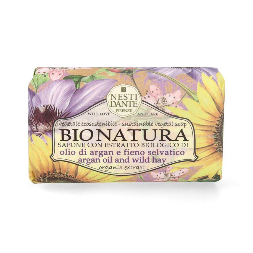 Nesti Dante Bio Natura Olio di Argan e Fieno Selvatico Seife 250 g