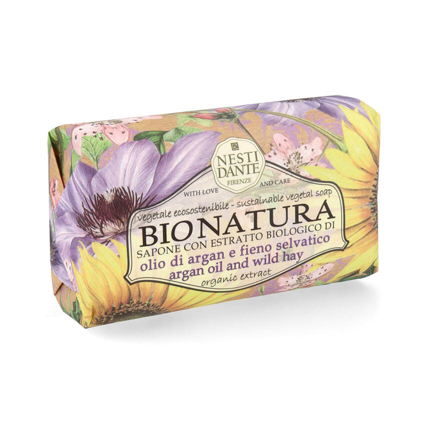 Nesti Dante Bio Natura Olio di Argan e Fieno Selvatico Seife 250 g