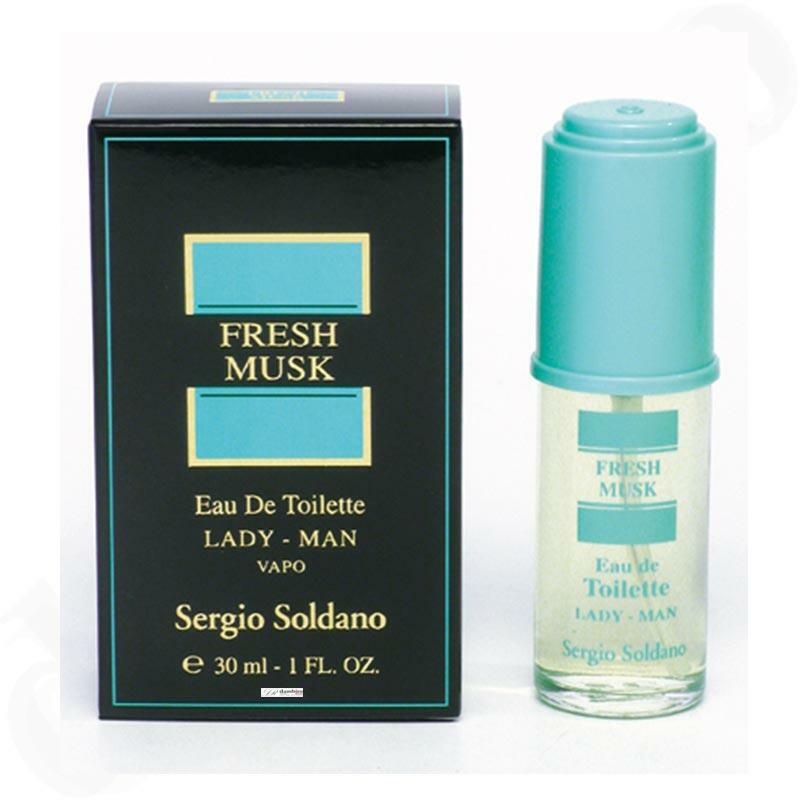 Sergio Soldano Fresh Musk Eau de Toilette unisex 30 ml