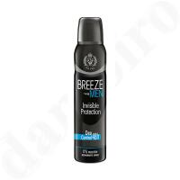 Breeze men Invisible Protection deo 48h für Herren 150 ml ohne Aluminiumsalze