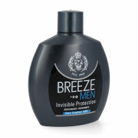 Breeze Deodorant Squeeze Men Invisible Protection 100 ml