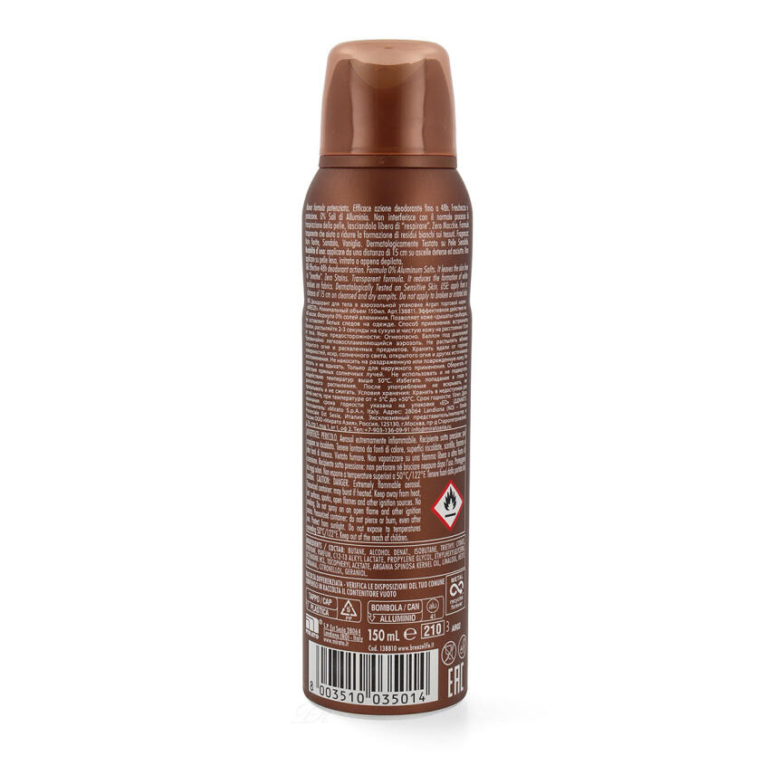 Breeze Argan deo 150 ml Unisex Deodorant ohne Aluminiumsalze