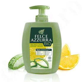 PAGLIERI Felce Azzurra Bio Aloe Vera & Zitrone Flüssigseife 300ml