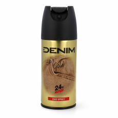 DENIM GOLD Gift Set After Shave 100 ml, Deodorant 150 ml &amp; Bag