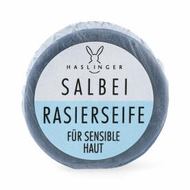 Haslinger Shaving saop with Sage for sensitive skin 60 g