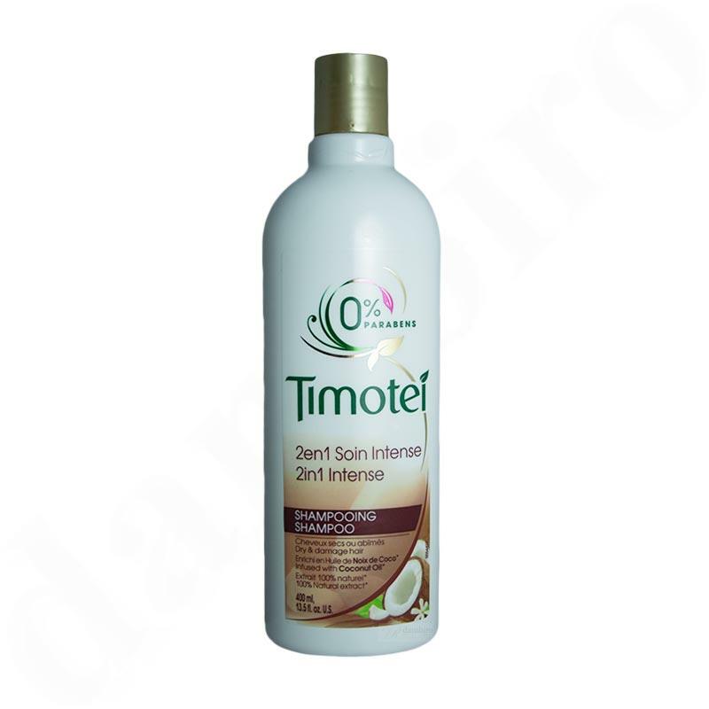 TIMOTEI 2in1 Intense Shampoo for dry &amp; damaged Hair 400 ml 13,5 fl.oz