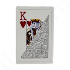 MODIANO POKER - BlackJack Playing Cards 100% Plastic 54 grey Jumbo Index