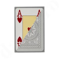 Modiano cards - Poker Cristallo 4 Index grey