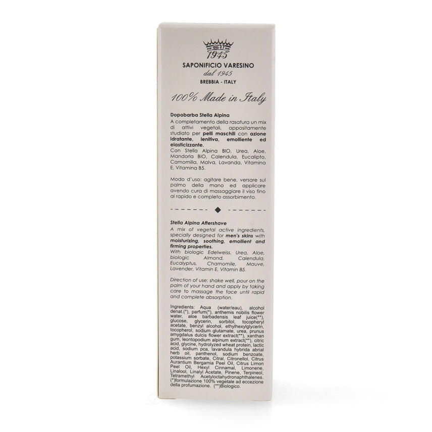 Saponificio Varesino Stella Alpina Rasierwasser 100 ml