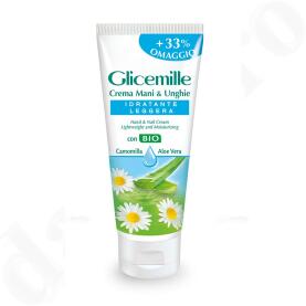 Glicemille feuchtigkeitsspendende Hand und Nagelcreme Kamille und Aloe 75 ml