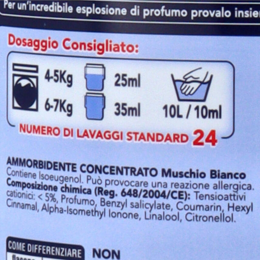 Paglieri Felce Azzurra Weichsp&uuml;ler Konzentrat Muschio Bianco 600 ml