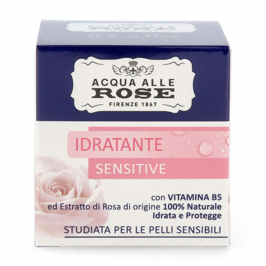 Acqua alle Rose Gesichtscreme Lenitiv mit Rosenextrakt und Jojoba&ouml;l 50 ml