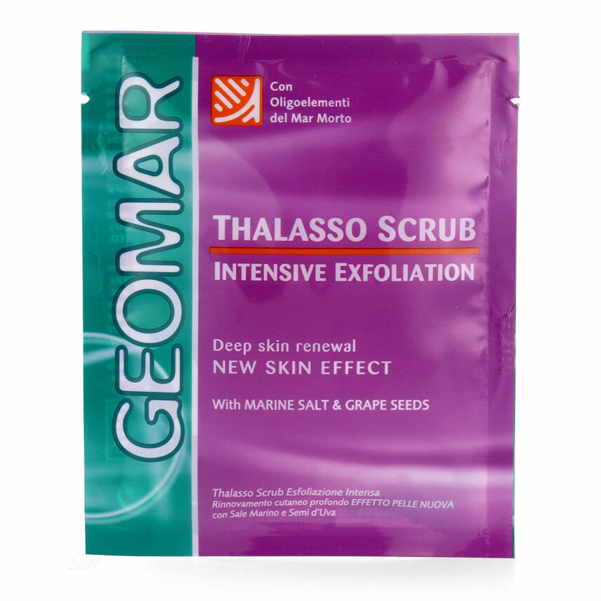 GEOMAR Thalasso Scrub Intensiv Peeling mit Meersalz Traubenkernen 40g Einzeldose