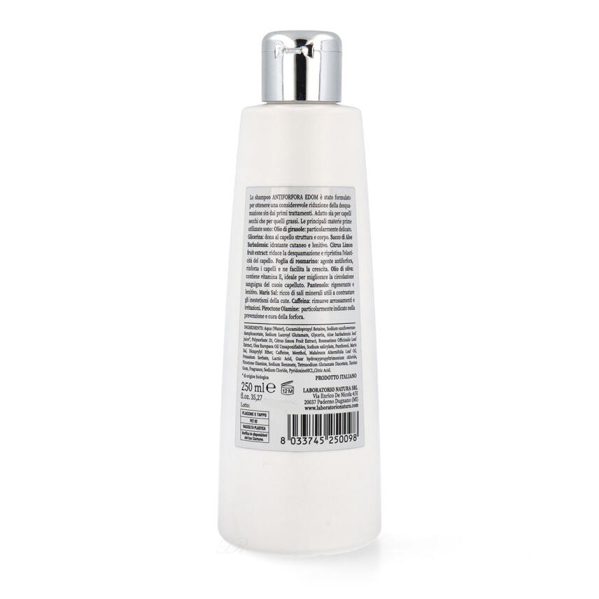 EDOM Anti Schuppen Shampoo mit Meersalz aus dem Toten Meer 200 ml