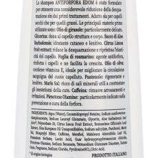 EDOM Anti Schuppen Shampoo mit Meersalz aus dem Toten Meer 200 ml
