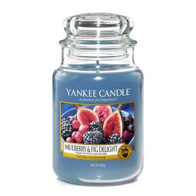 Yankee Candle Mulberry & Fig Delight Duftkerze Großes Glas 623 g