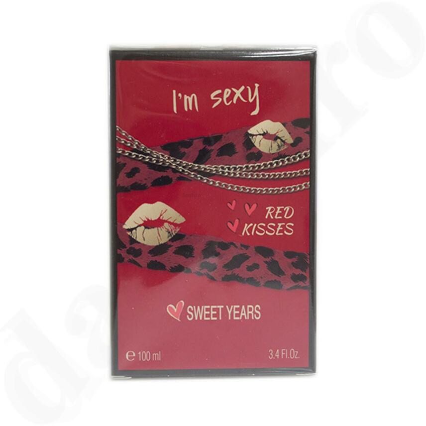Sweet Years i&acute;m sexy Red Kisses Eau de Toilette for woman 100 ml