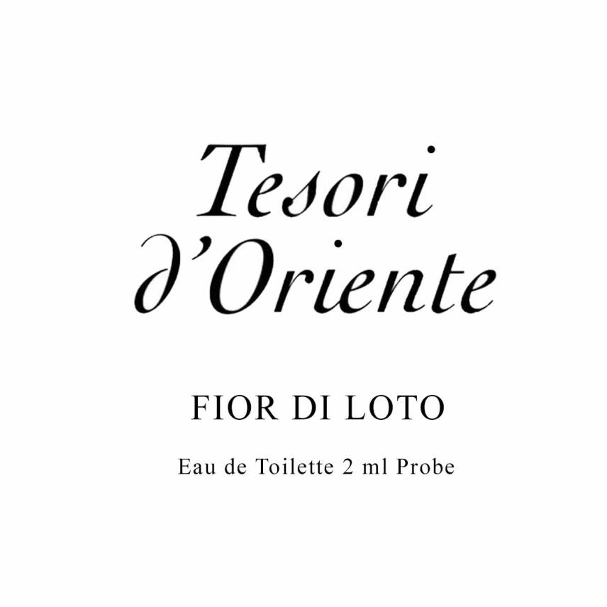 Tesori dOriente Fior di Loto Eau de Toilette 2 ml - Probe