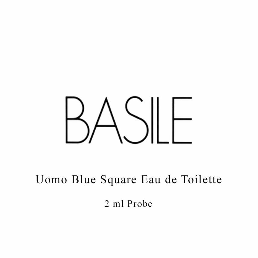 BASILE UOMO Blue Square Eau de Toilette f&uuml;r Herren 2 ml - Probe