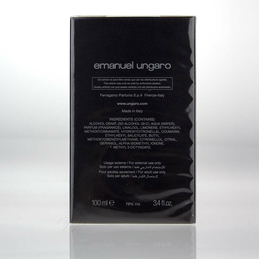 emanuel ungaro pour Homme III parfum aromatique Eau de Toilette 100 ml