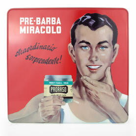 PRORASO Vintage Green Box pre-Barba Miracolo Komplettset für die perfekte Rasur