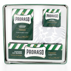 PRORASO Vintage Green Box pre-Barba Miracolo Komplettset f&uuml;r die perfekte Rasur
