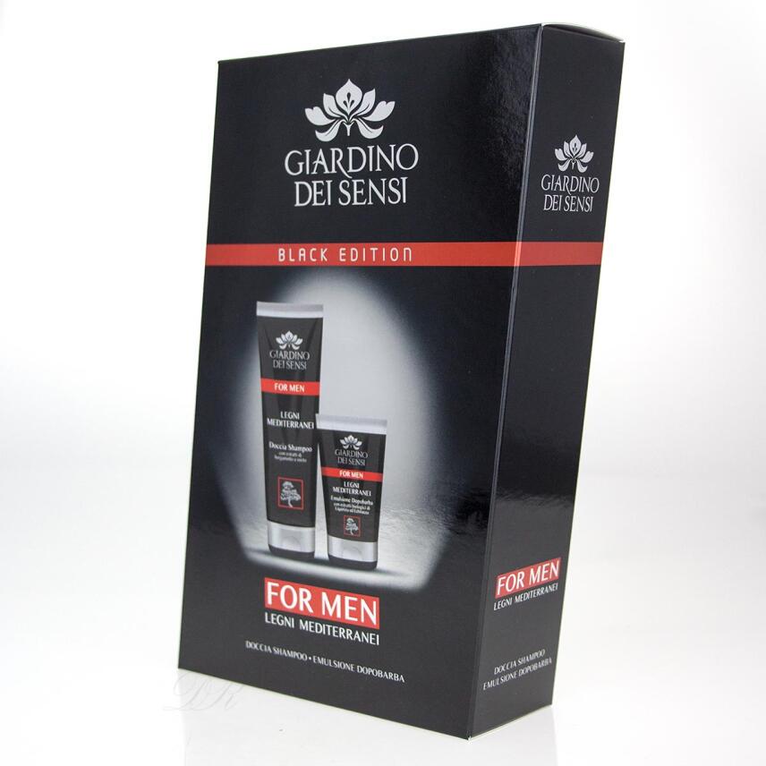 Giardino dei Sensi Legni Mediterranei Geschenkset M&auml;nner After Shave &amp; Duschgel
