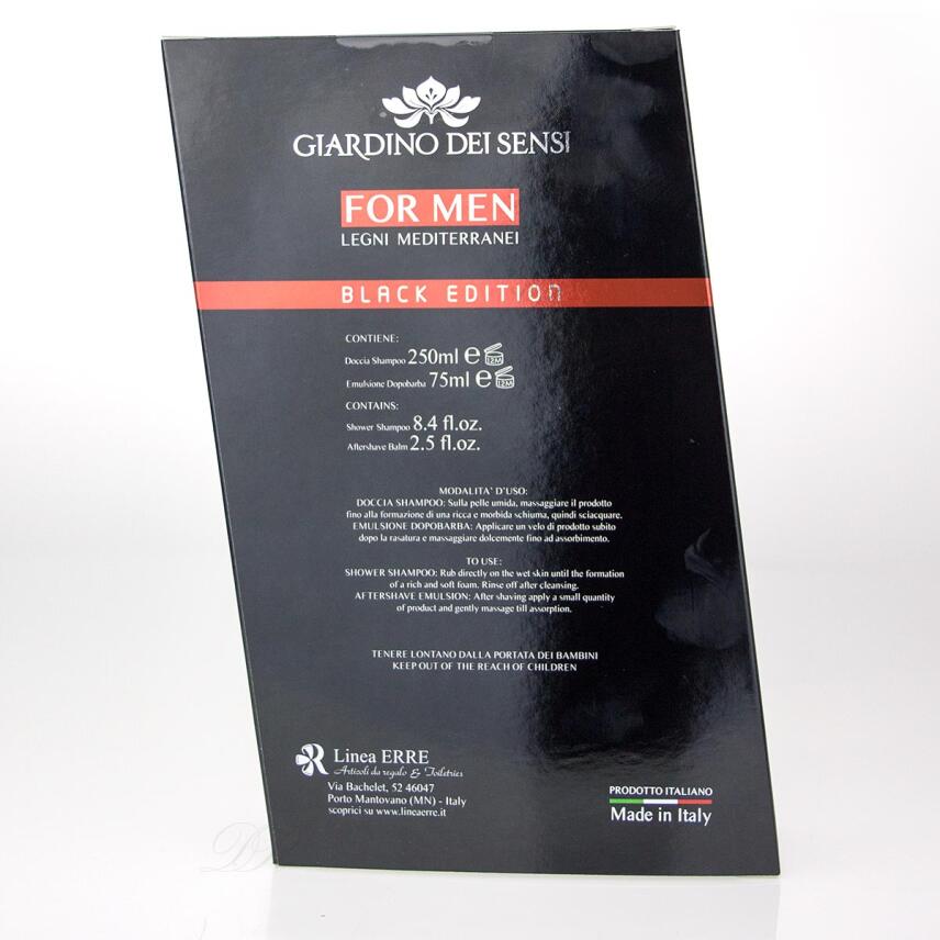 Giardino dei Sensi Legni Mediterranei Geschenkset M&auml;nner After Shave &amp; Duschgel