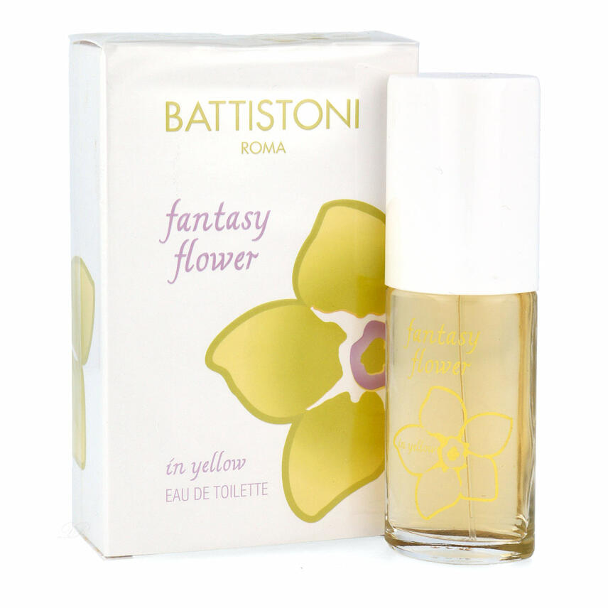 Marte Battistoni Fantasy Flower Yellow Eau de Toilette f&uuml;r Frauen 30ml