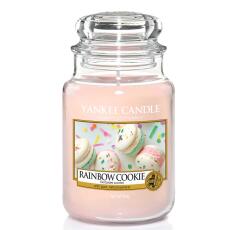 Yankee Candle Rainbow Cookie Duftkerze Gro&szlig;es Glas...