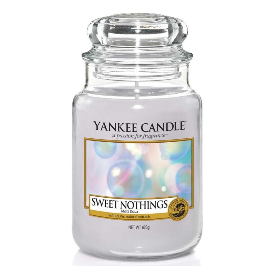 Yankee Candle Sweet Nothings Duftkerze Gro&szlig;es Glas 623 g