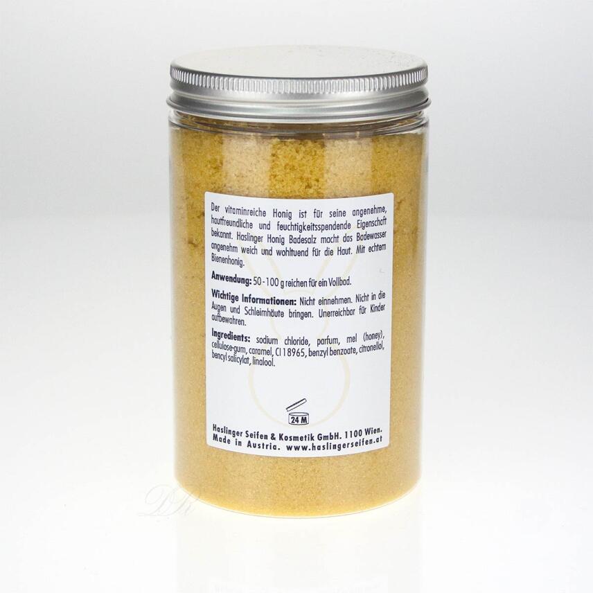 Haslinger Badesalz Honig 450g